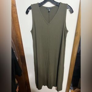Eileen Fisher Sleeveless Midi Dress Size Small